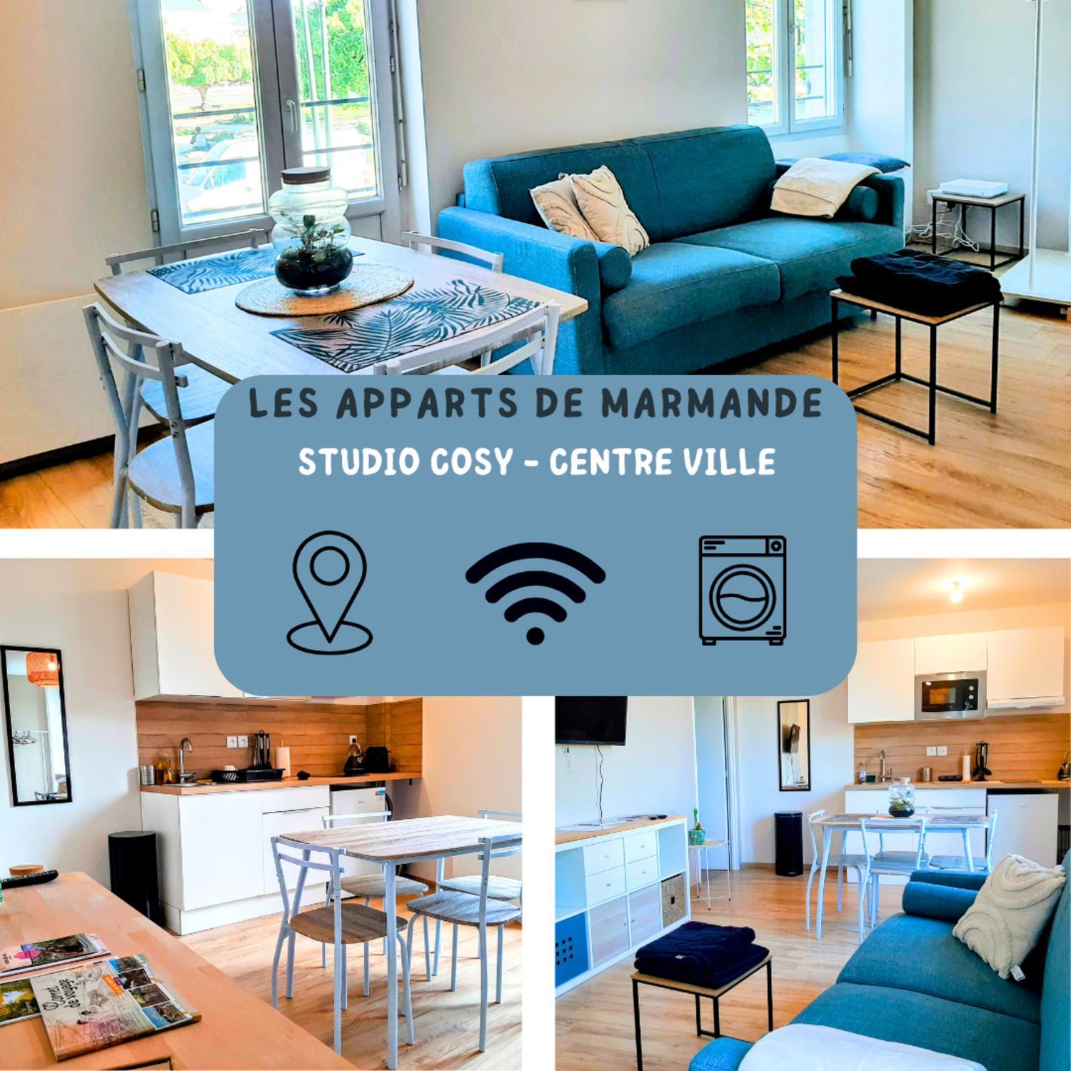 Les Apparts De Marmande - Appart Cosy, Centre De Marmande Exterior photo